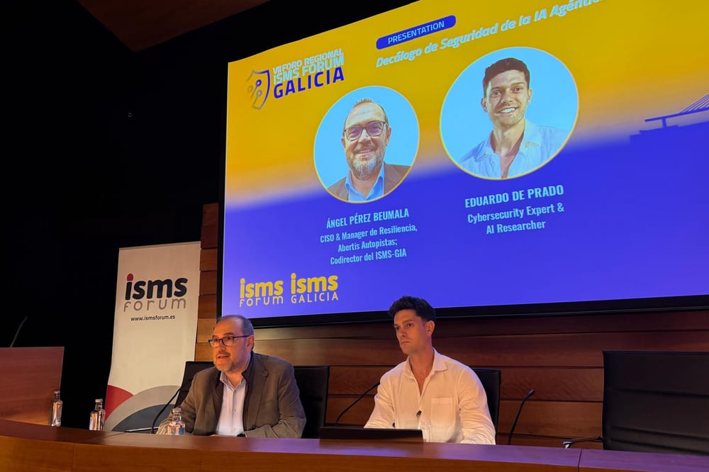 VII Foro Regional · ISMS Forum Galicia: Decálogo de Seguridad en la IA Agéntica